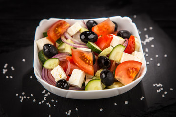 Delicious greek salad