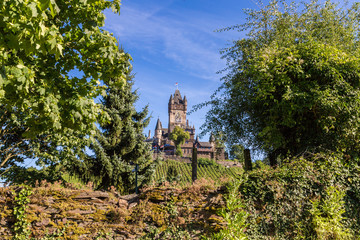 Naklejka premium Reichsburg in Cochem an der Mosel