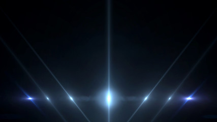 lighting flare abstract