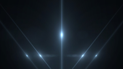 lighting flare abstract