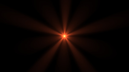 lighting flare abstract