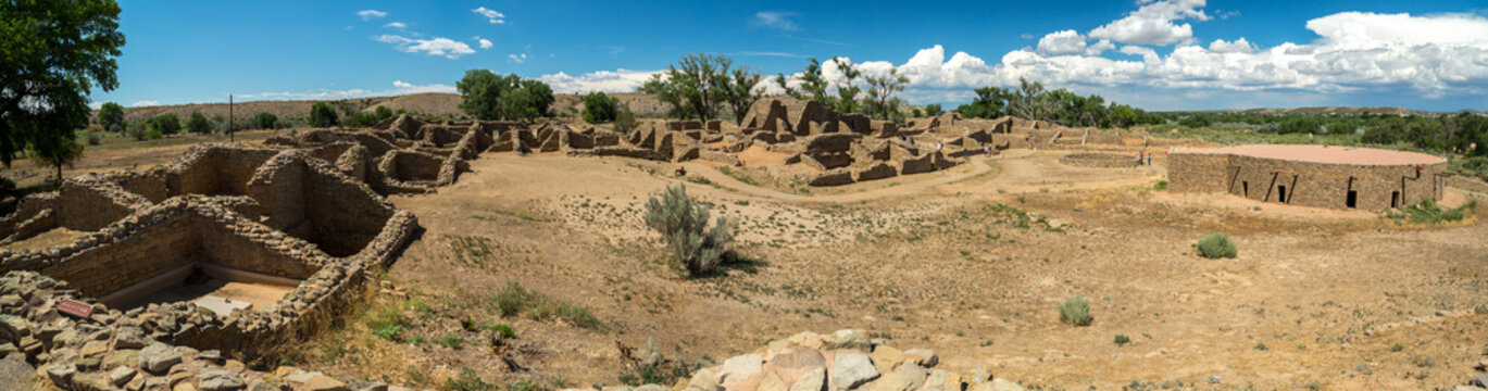 Aztec Ruins National Monument in New Mexico.