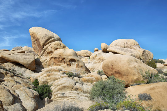 Rocks in Joshua Tree National, California