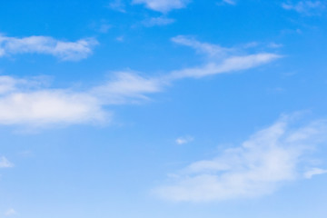 Clear blue sky with cloudy as a background wallpaper, pastel sky wallpaper