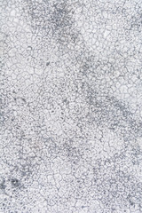 Old grunge floor with strange white and black pattern