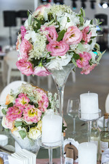 Floral wedding decoration