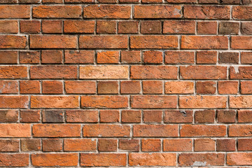 Brick texture in red