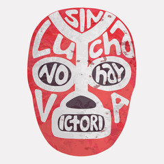 Lucha libre mask. Vector illustration