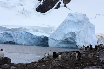 Antarktis- Landschaft