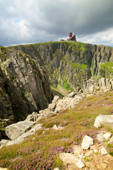 Famous Sniezne Kotly valley in Karkonosze / Krkonose mountains, Poland