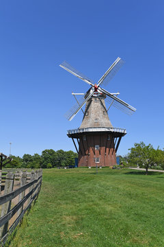 Dutch Windmill in Holland Michigan