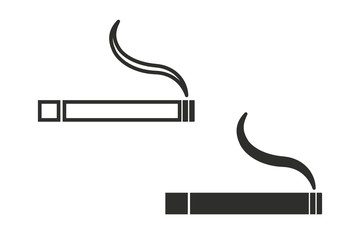 Smoke - vector icon.