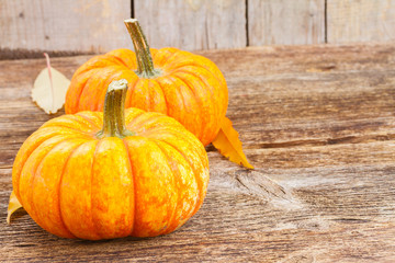 pumpkin on table