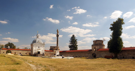 The courtyard of the medieval Dominican monastery