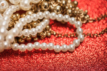 Luxury jewelry background