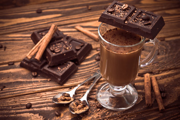 Coffee and chocolate