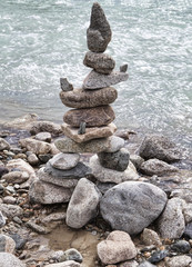 Riverside Rock Cairn
