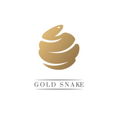 Sphere snake logo.
