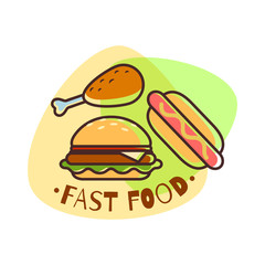 Fast Food emblem