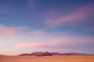 Sunrise in Desert