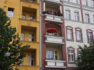 Berlin: Altbaufassaden im Wedding