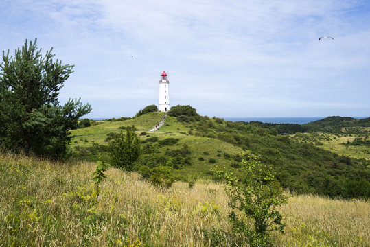 Leuchtturm Dornbusch auf Hiddensee