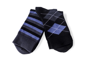 Socks with pattern for men