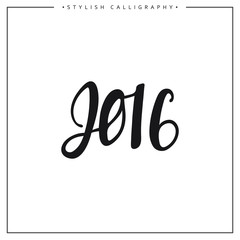 Inscription 2016, calligraphy on a white background.