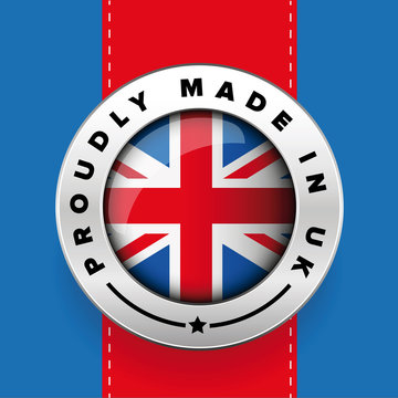 Proudly Made in The UK silver badge
