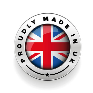 Proudly Made In The UK Silver Badge