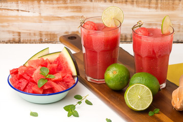 Watermelon smoothies
