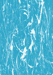 blue paint watercolor texture with spots and streaks
