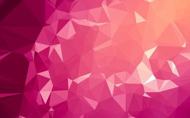 Abstract low poly background, geometry triangle