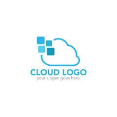 Fototapeta na wymiar cloud logo
