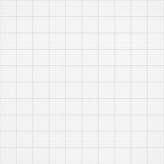 Graph seamless millimeter grid paper. Vector engineering background