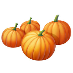pumpkin isolated on white background