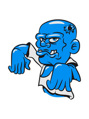 Zombie cool creepy horror eschatological