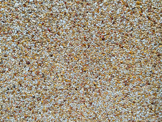 Little pebbles texture of floor, Tile stone background