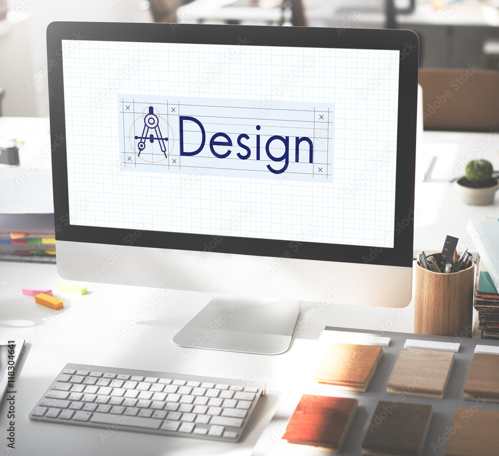 Poster design creative draft model objective purpose concept