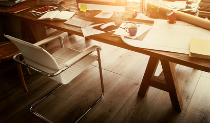 Office Business Startup Success Wokring Workplace Concept