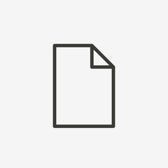 paper outline icon