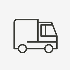 truck outline icon