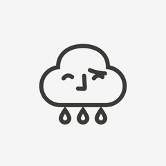 weather rain icon