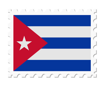 stamp flag cuba