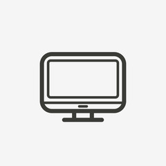 monitor icon for computer tv