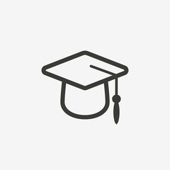 graduation hat icon
