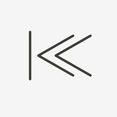 backward part icon