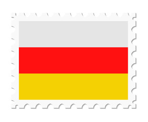 stamp flag south ossetia