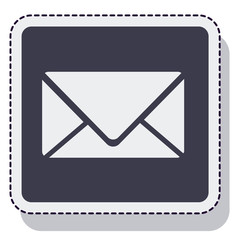 envelope message isolated icon vector illustration design