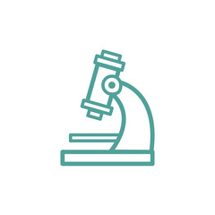 Microscope icon sign